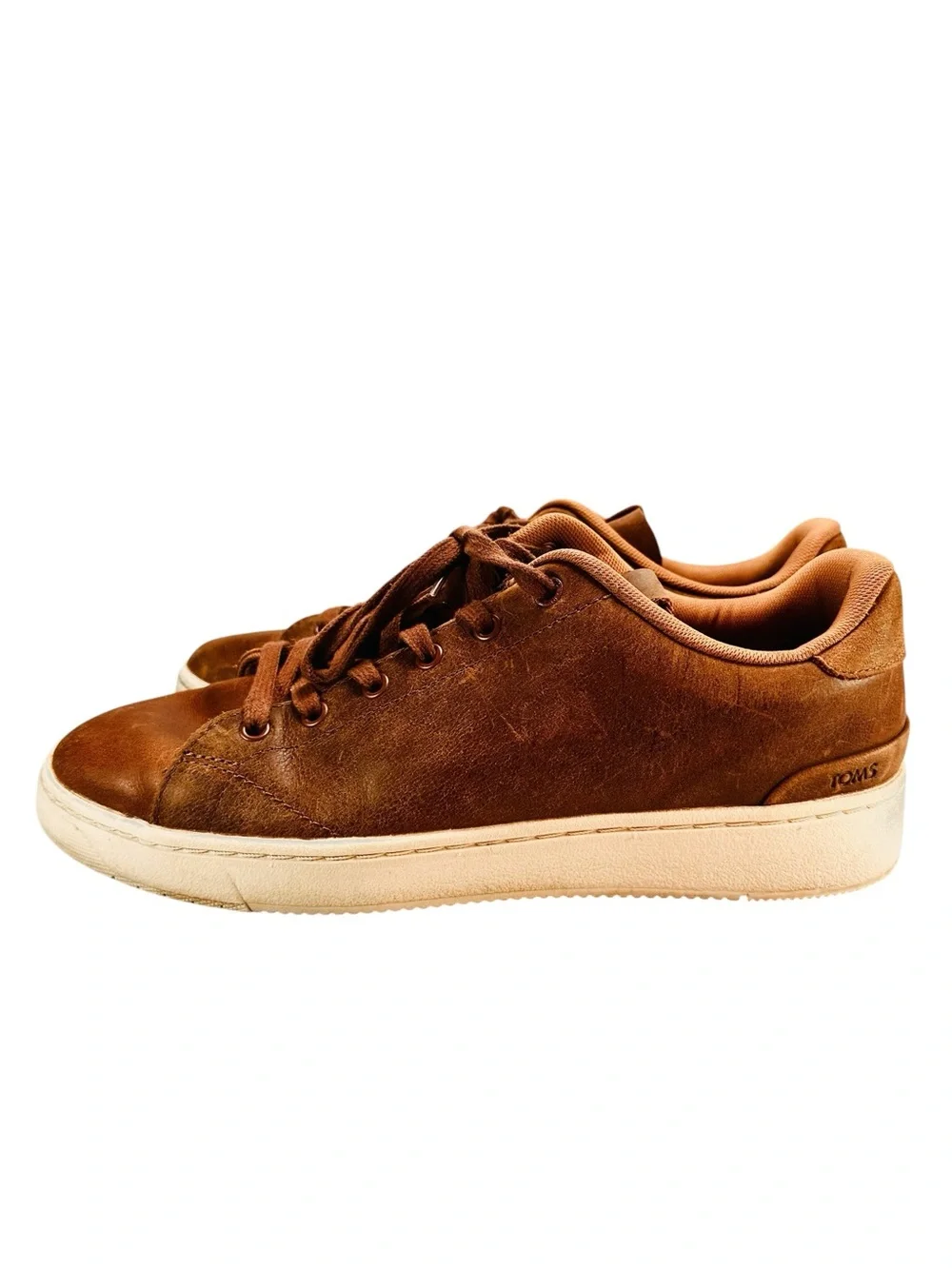 TOMS Men's TRVL LITE 2.0 Low Sneakers Brown  Size 11